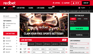 RedBet Homepage