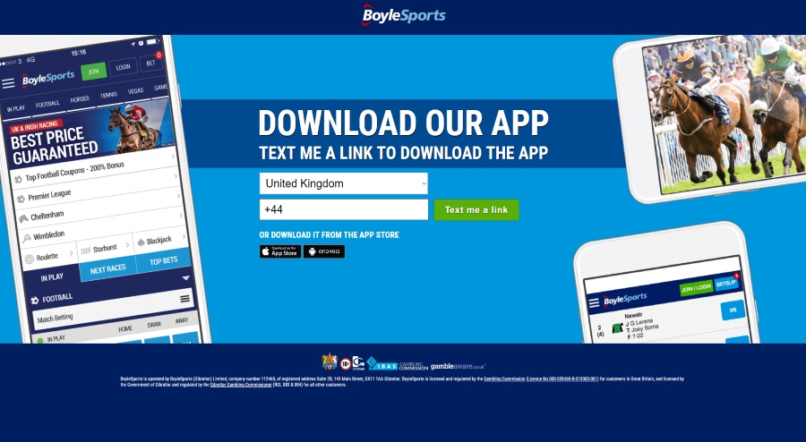 Boylesports Mobile App