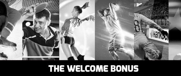 Sports betting welcome bonus